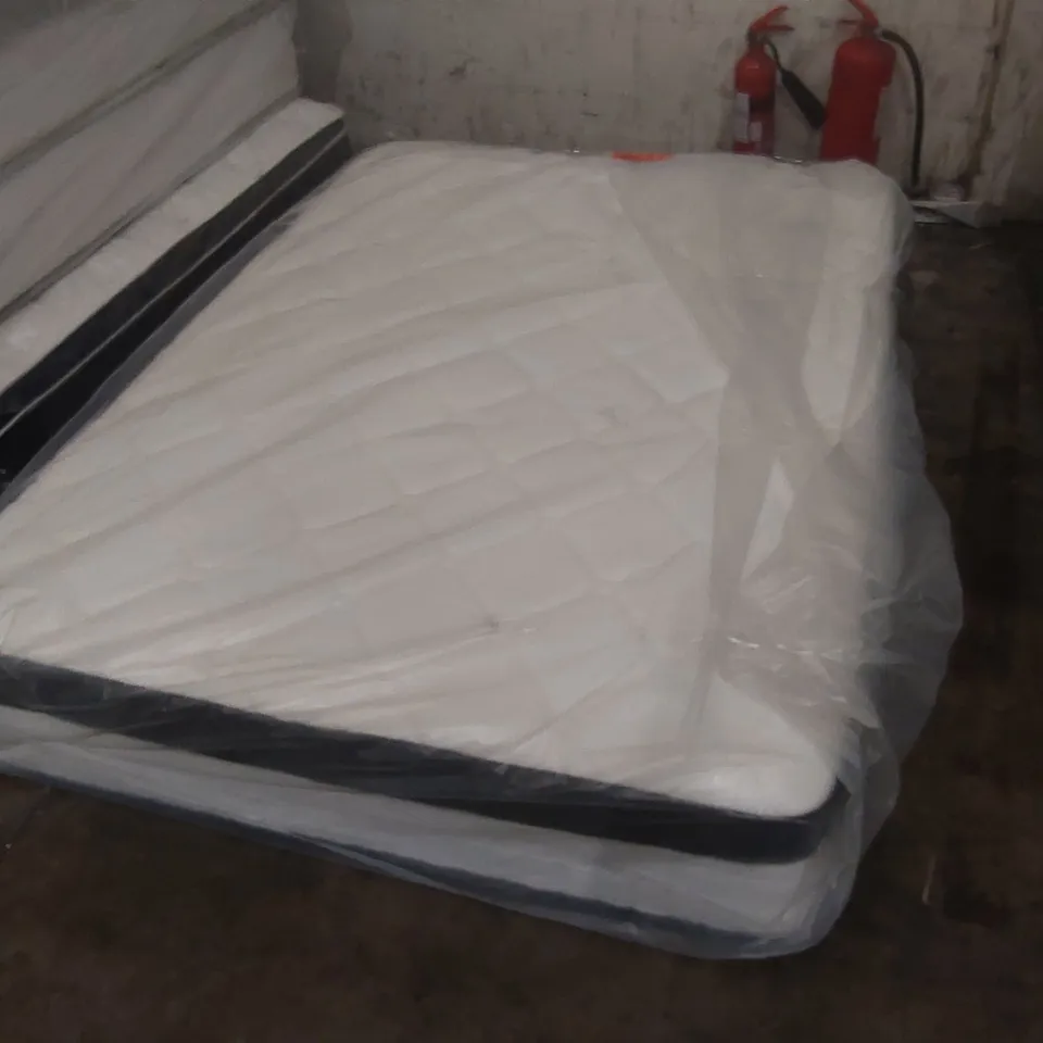 QUALITY BAGGED YAHEETECH POCKET SPRUNG MATTRESS - 4'6 DOUBLE