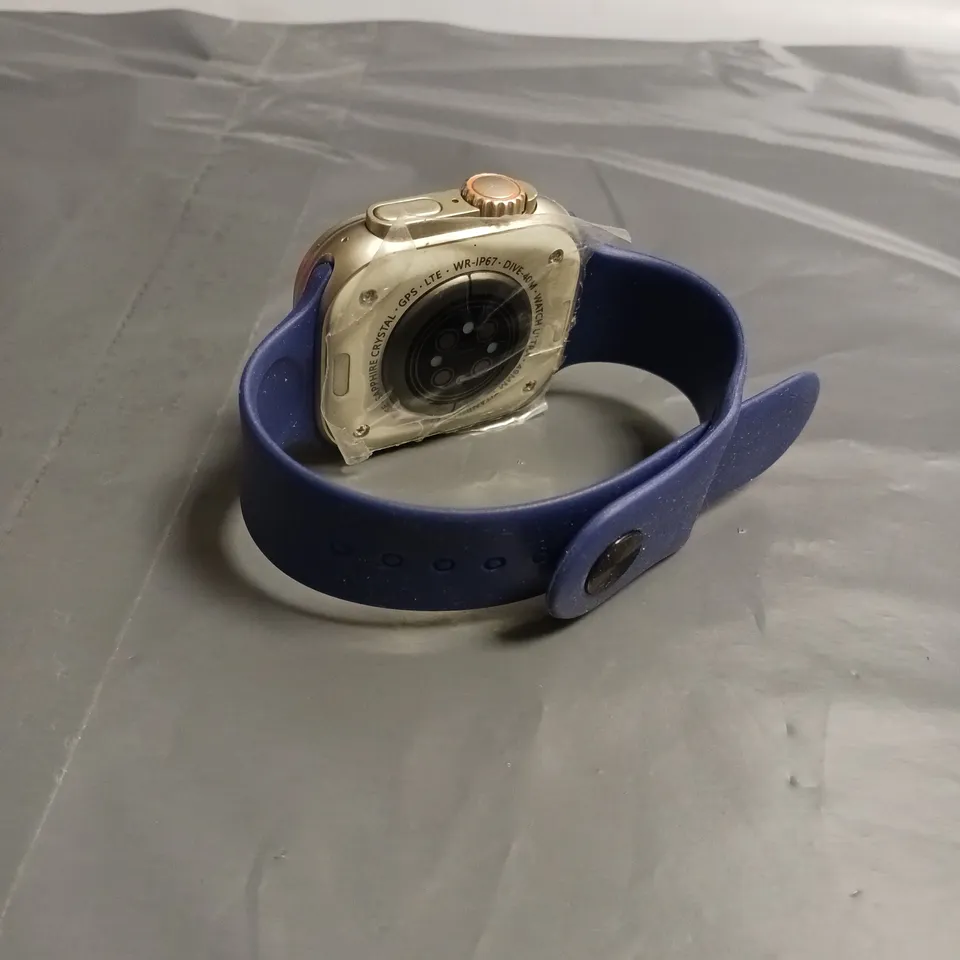 SMART WATCH ULTRA 2 BLUE STRAP WR-IP67