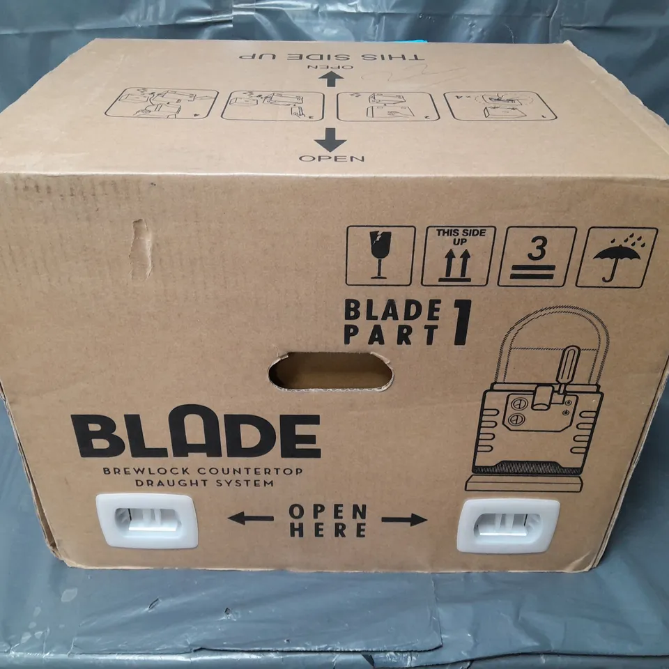 BOXED BLADE BREWLOCK COUNTERTOP DRAUGHT SYSTEM