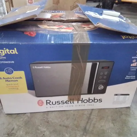 BOXED RUSSELL HOBBS 20 LITRE DIGITAL MICROWAVE 
