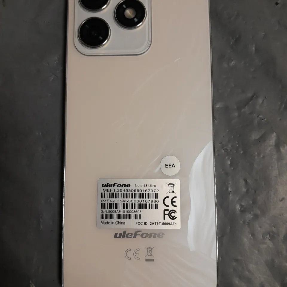 BOXED ULEFONE NOTE 18 ULTRA PHONE 256GB