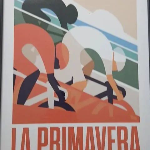 LA PRIMAVERA FRAMED POSTER
