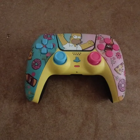 SONY PLAYSTATION 5 DUALSENSE CONTROLLER (SIMPSONS DESIGN - CFI-ZCT1W)