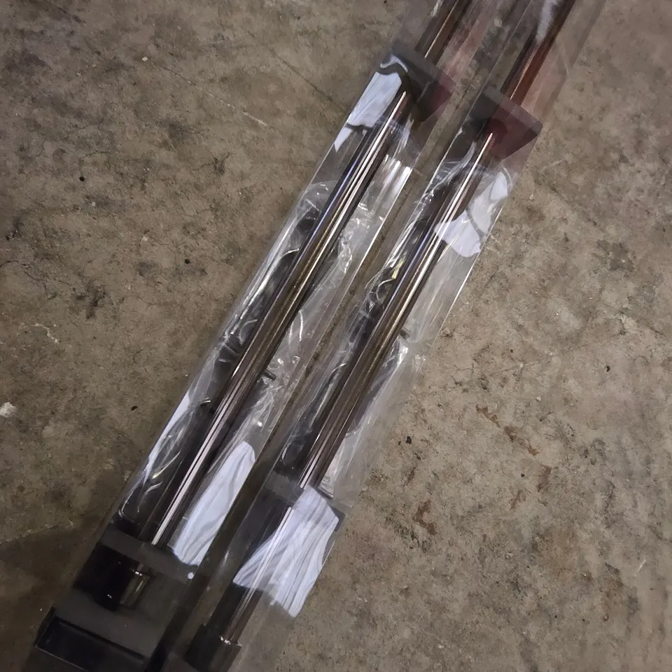 TWO KIMLOS BOXED CURTAIN POLE SETS 2 - 3.3/M