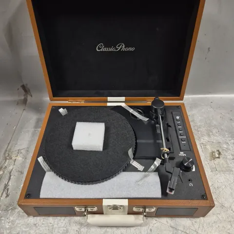 BOXED LENCO CLASSIC PHONO BLUETOOTH TURNTABLE