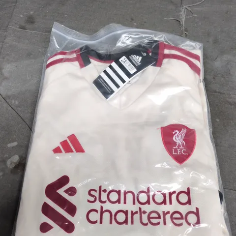 LIVERPOOL ADIDAS AWAY SHIRT 2025-26 -SIZE 28