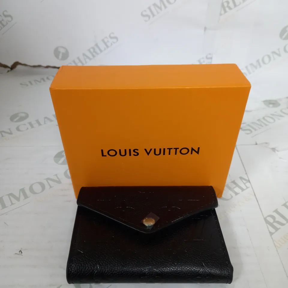 BOXED LOUIS VUITTON LEATHER WALLET