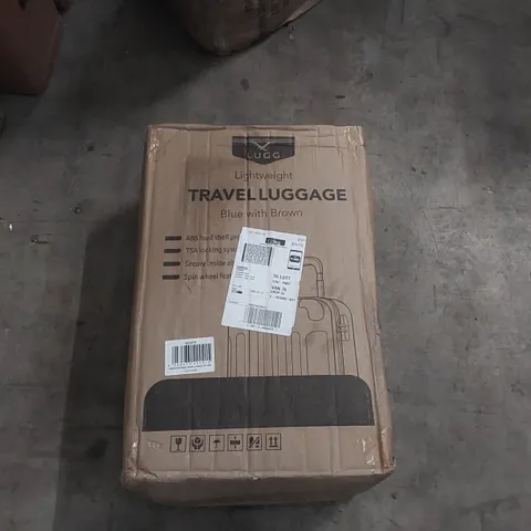 BOXED LUGG LIGHTWEIGHT TRAVEL SUITCASE