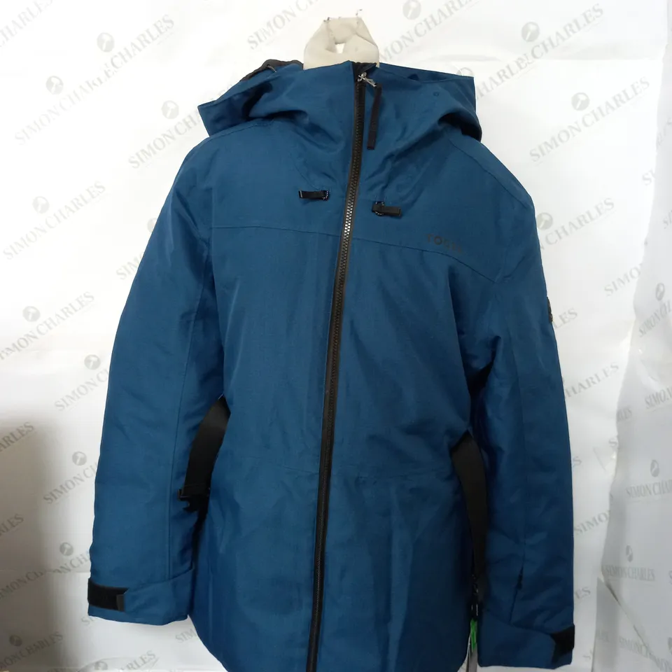 TOG24 HEAVY PADDED BLUE COAT - SIZE 14
