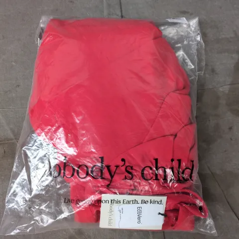 BAGGED NOBODY'S CHILD PETITE SANARIA JUMPSUIT IN RED SIZE UK 10