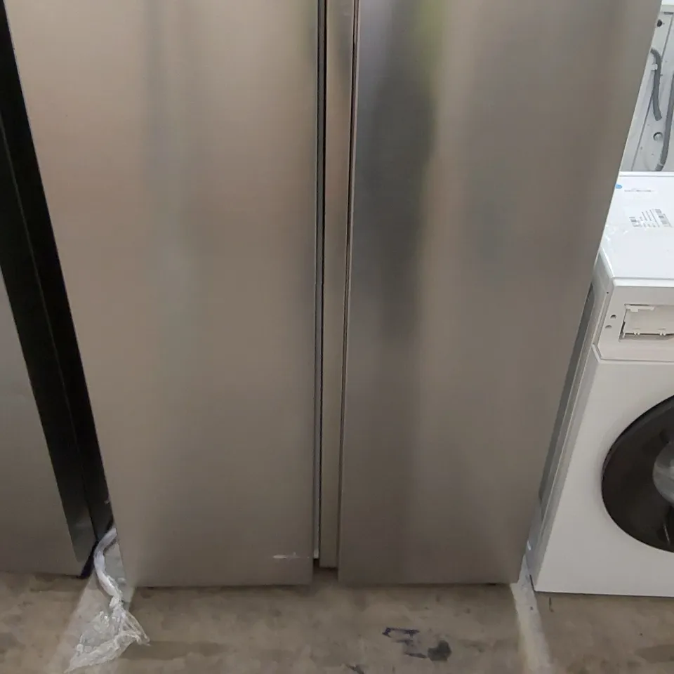 MIDEA MDRS619FGF46 83.5CM 80/20 FROST FREE AMERICAN FRIDGE FREEZER - STAINLESS STEEL