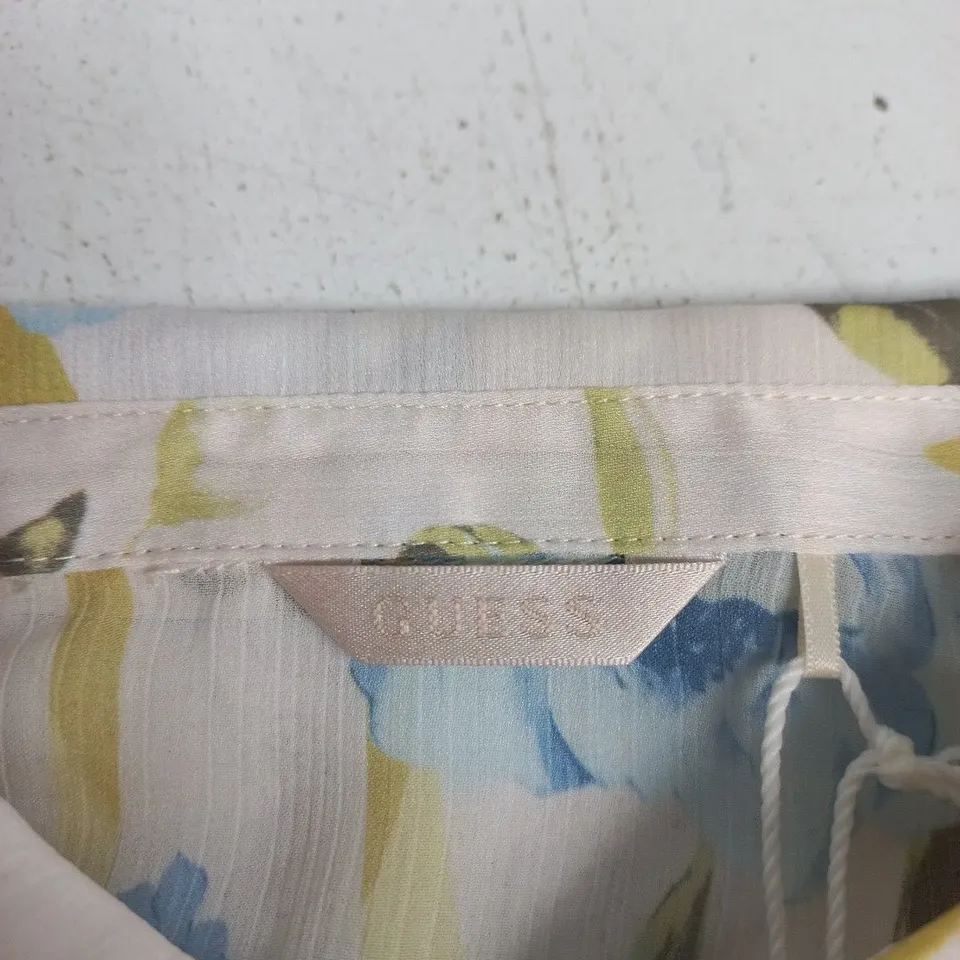 GUESS FLORAL PRINT SHIRT – WOMEN'S XS, WITH TAGS