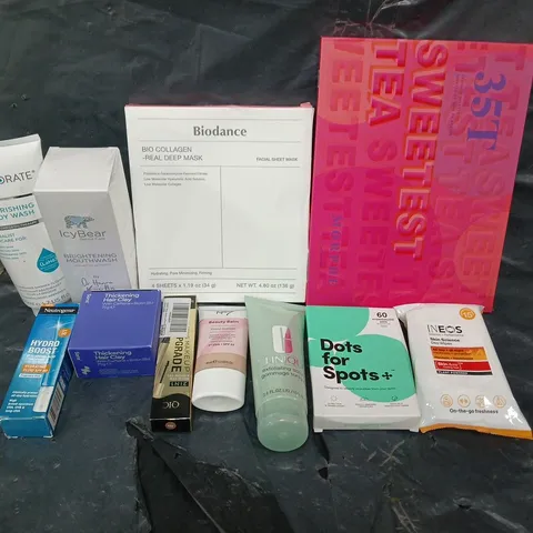 APPROXIMATELY 15 ASSORTED HEALTH & BEAUTY PRODUCTS TO INCLUDE ICYBEAR, BIODANCE AND BODY WASH