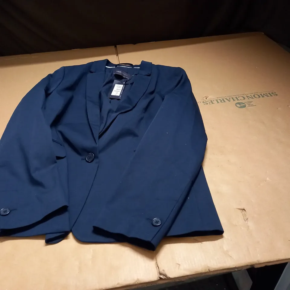 IN THE STYLE OF M & S NAVY BLAZER UK SIZE 14