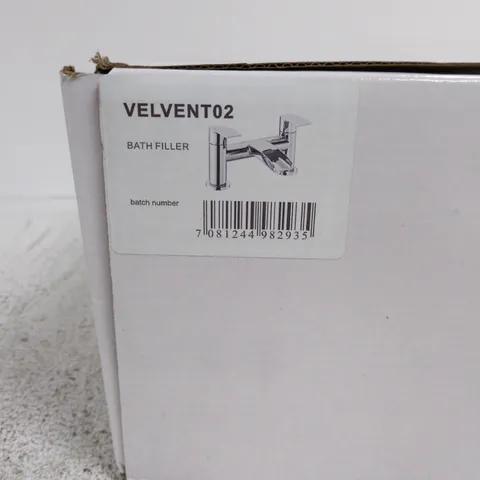 VELVENT02 BATH FILLER – CHROME FINISH