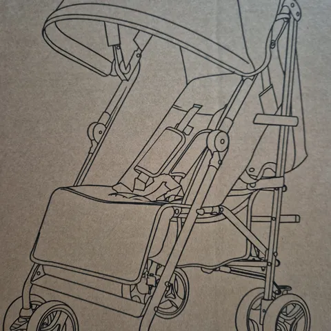 BOXED CUGGL CEDAR DELUXE PUSHCHAIR - COLLECTION ONLY