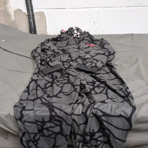 STRANGER THINGS ONESIE WITH HOOD, SIZE UNSPECIFIED