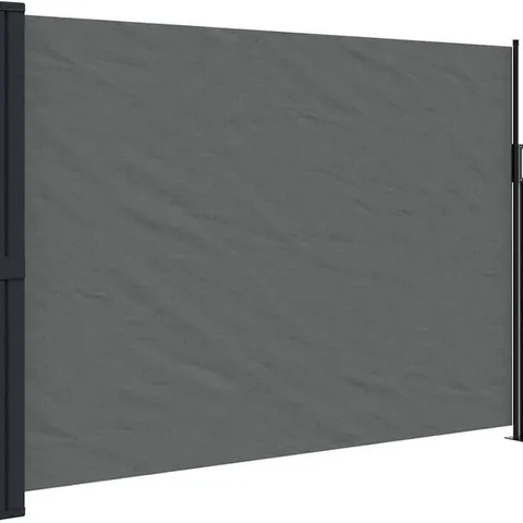 BOXED VIDAXL RETRACTABLE SIDE AWNING - ANTHRACITE (1 BOX)