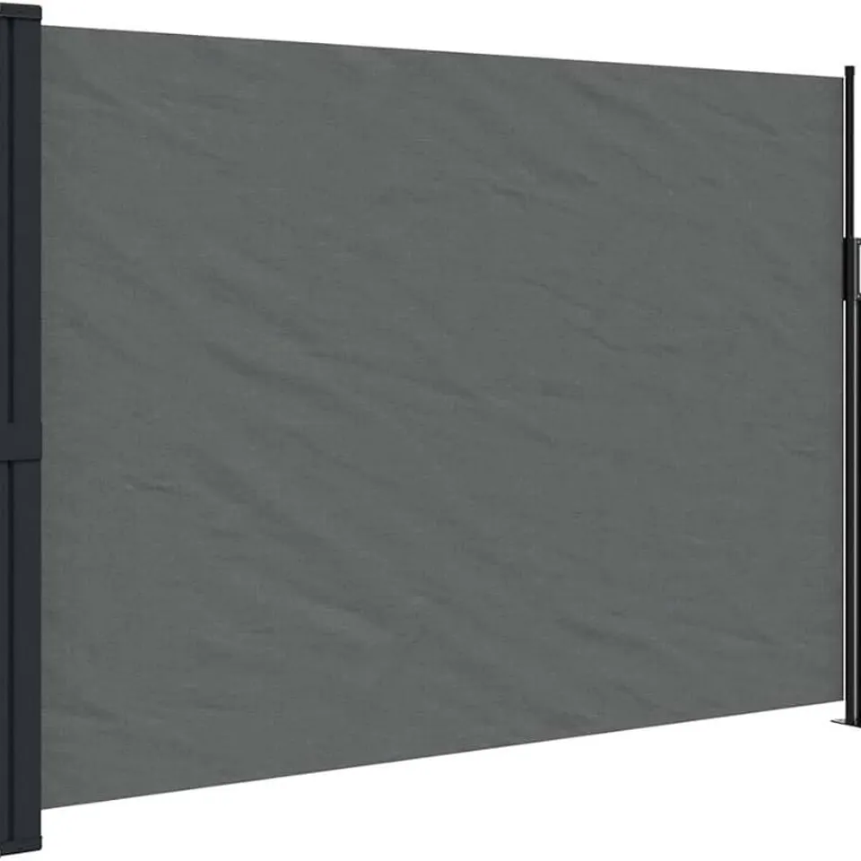 BOXED VIDAXL RETRACTABLE SIDE AWNING - ANTHRACITE (1 BOX)