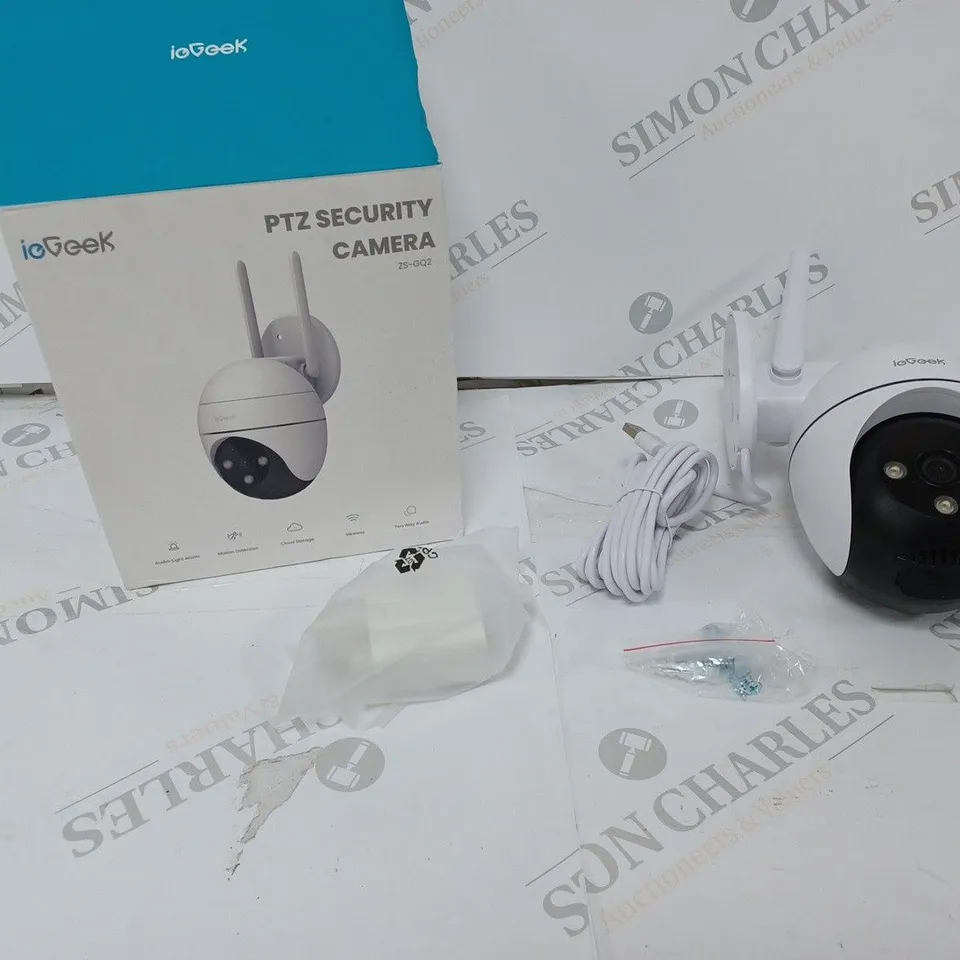 IOGEEK PTZ SECURITY CAMERA BOXED ZS-GQ2