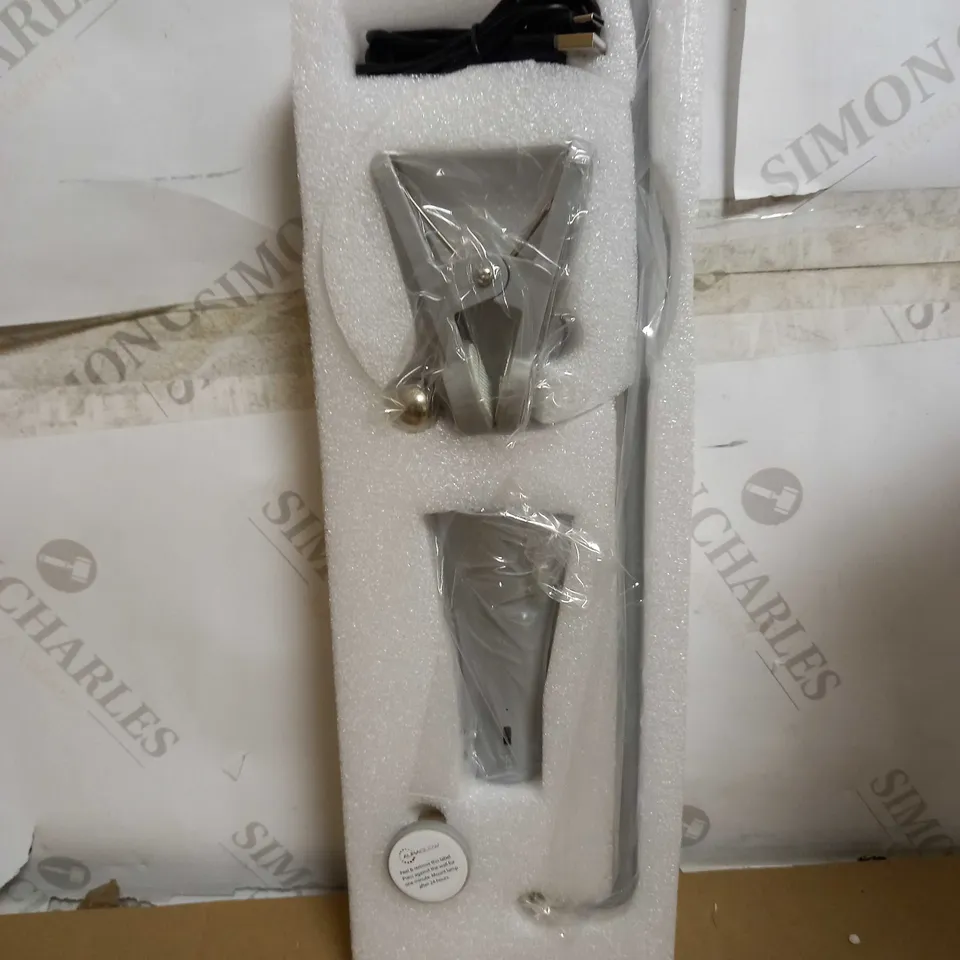 AURAGLOW MAGNETIC DESK LIGHT GREY (UNASSEMBLED)