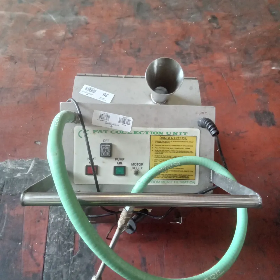 COMMERCIAL FAT COLLECTION UNIT