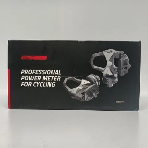 ASSIOMA PROFESSIONAL POWER METER FOR CYCLING – BOXED