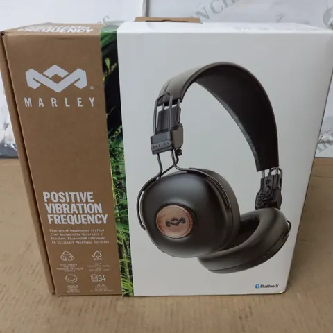 BOXED MARLEY POSITIVE VIBRATION FREQUENCY BLUETOOTH HEADPHONES