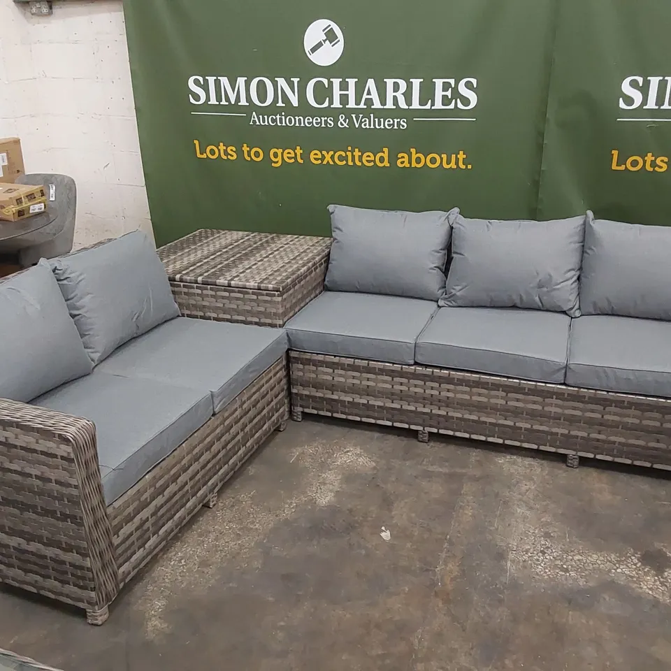 BRAND NEW TEXAS GARDEN AND PATIO RATTAN SOFA SET  RRP £1695