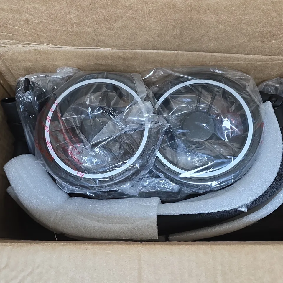 BOXED ICKLE BUBBA ARIES MAX AUTOFOLD STROLLER - BLACK