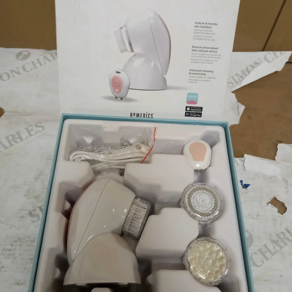 HOMEDICS CLEANING AND EXFOLIATING BRUSH BEAUTY ROUTINE EXPERT