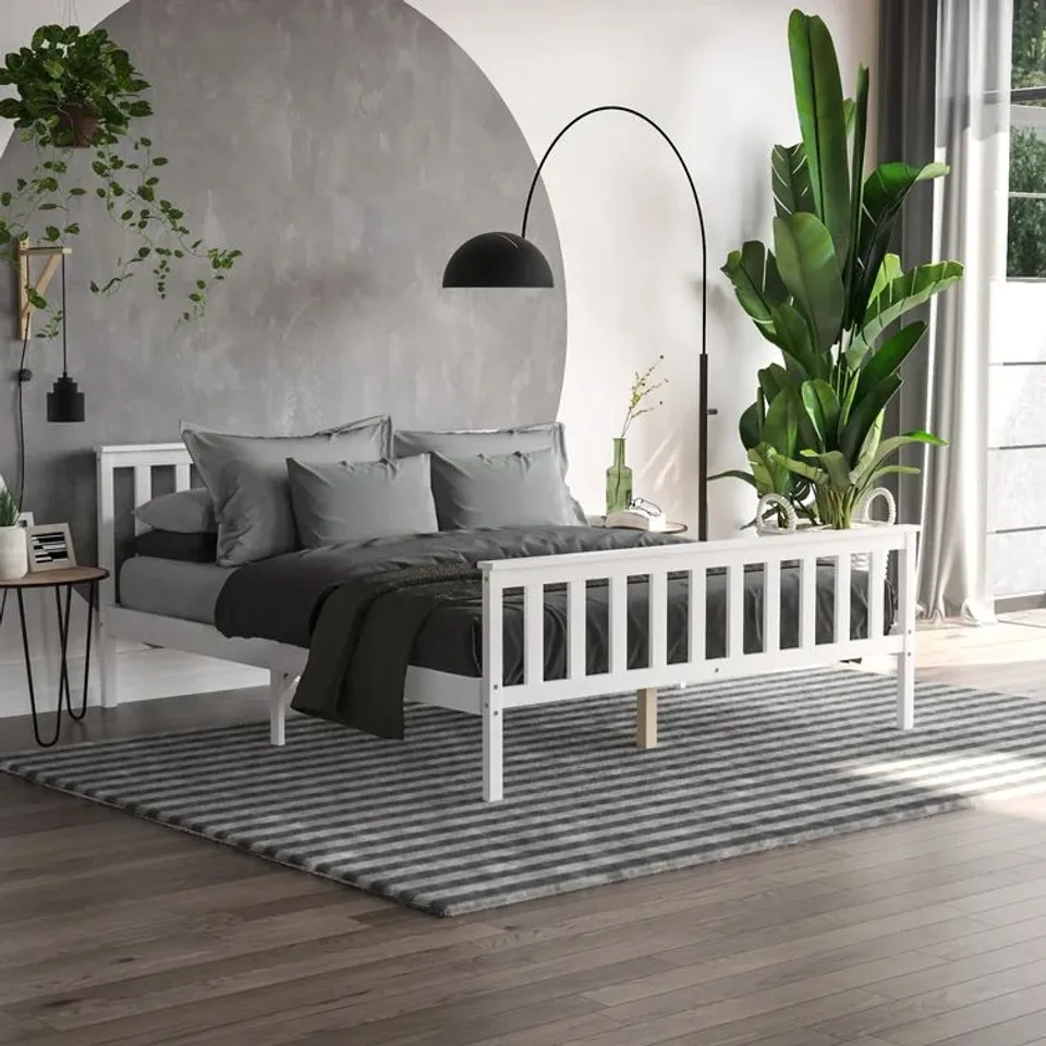 BOXED VIDA DESIGNS MILAN BED FRAME DOUBLE