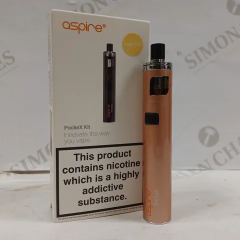 BOXED ASPIRE POCKEX KIT - ROSE GOLD