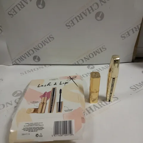 LOREAL PARIS LASH LIP DUO GIFTSET 