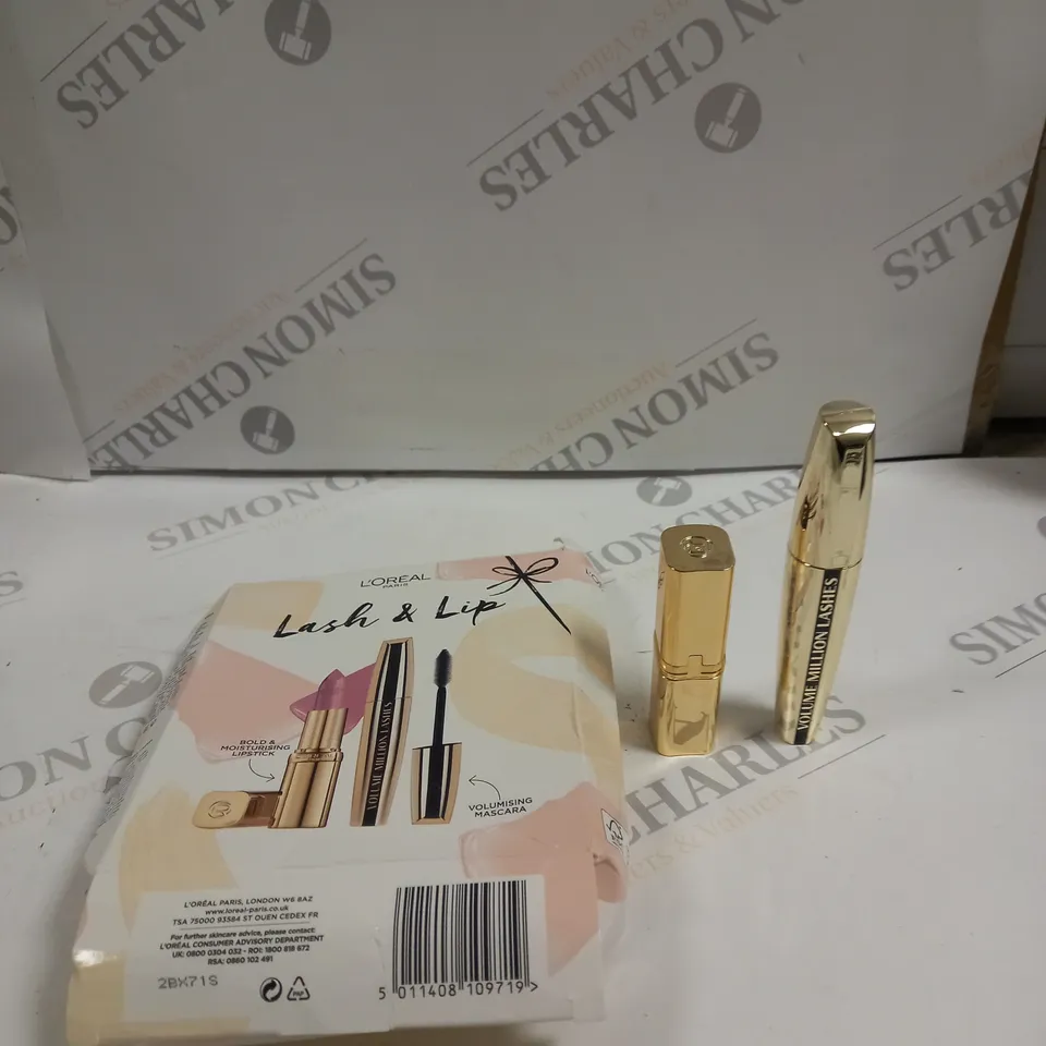 LOREAL PARIS LASH LIP DUO GIFTSET 