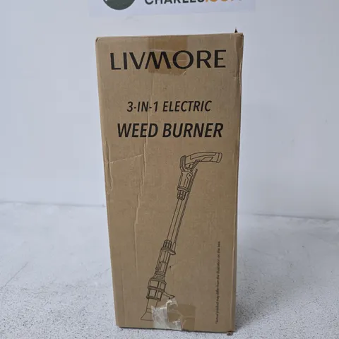 LIVMORE 3-IN-1 ELECTRIC WEED BURNER – BOXED