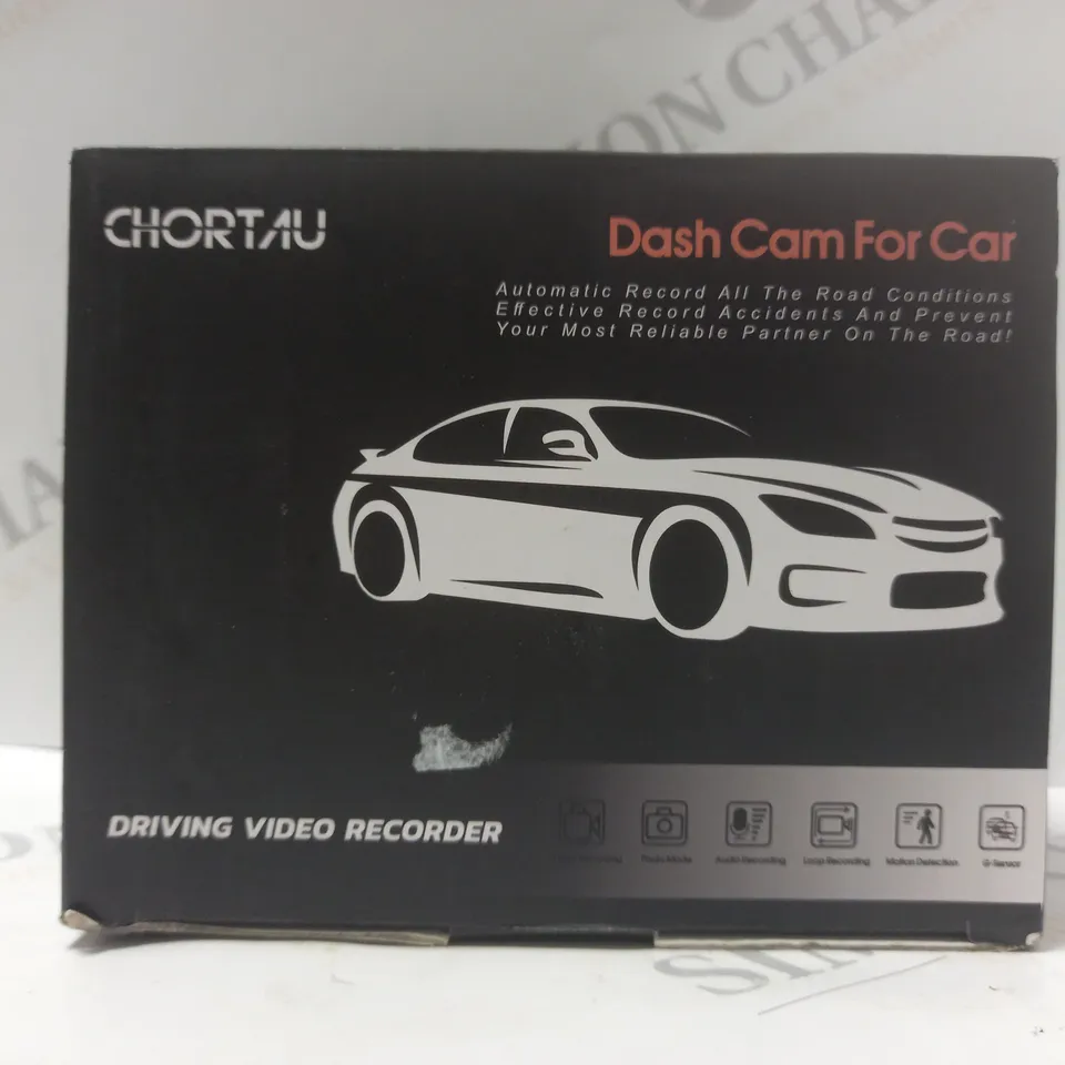 BOXED CHORTAU DASH CAM FOR CAR