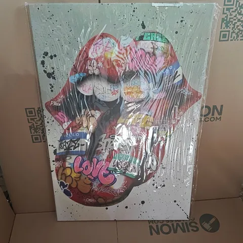 STREET ART INSPIRED CANVAS PRINT 