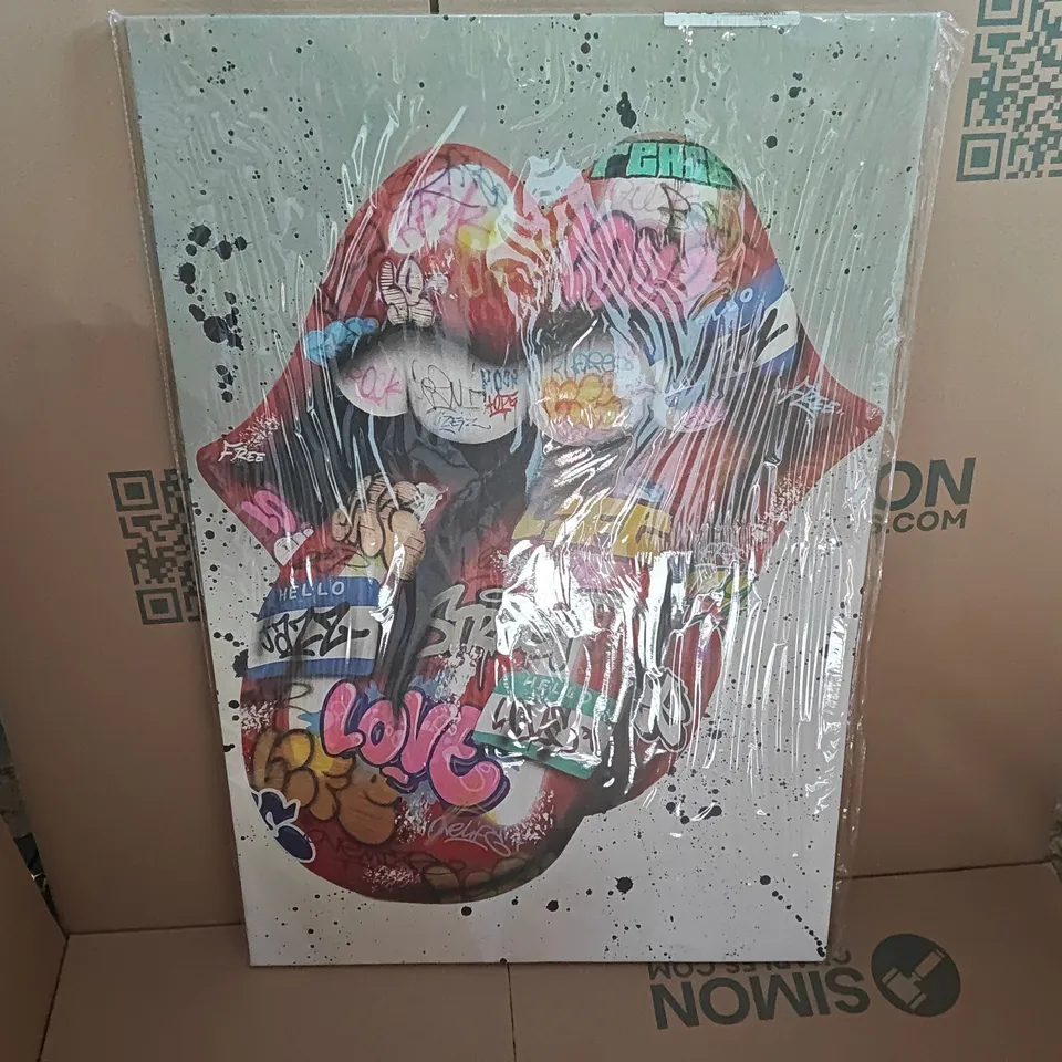 STREET ART INSPIRED CANVAS PRINT 