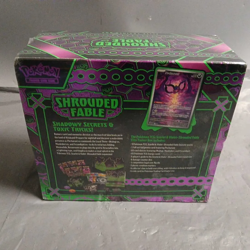 SEALED POKEMON SHROUDED FABLE ELITE TRAINERS BOX