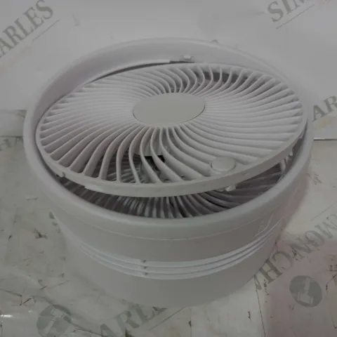 OUTLET BELL & HOWELL ADJUSTABLE FOLDING RECHARGEABLE STAND FAN