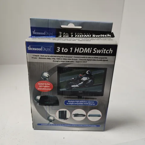 SHERWOOD DIGITAL 3-TO-1 HDMI SWITCH