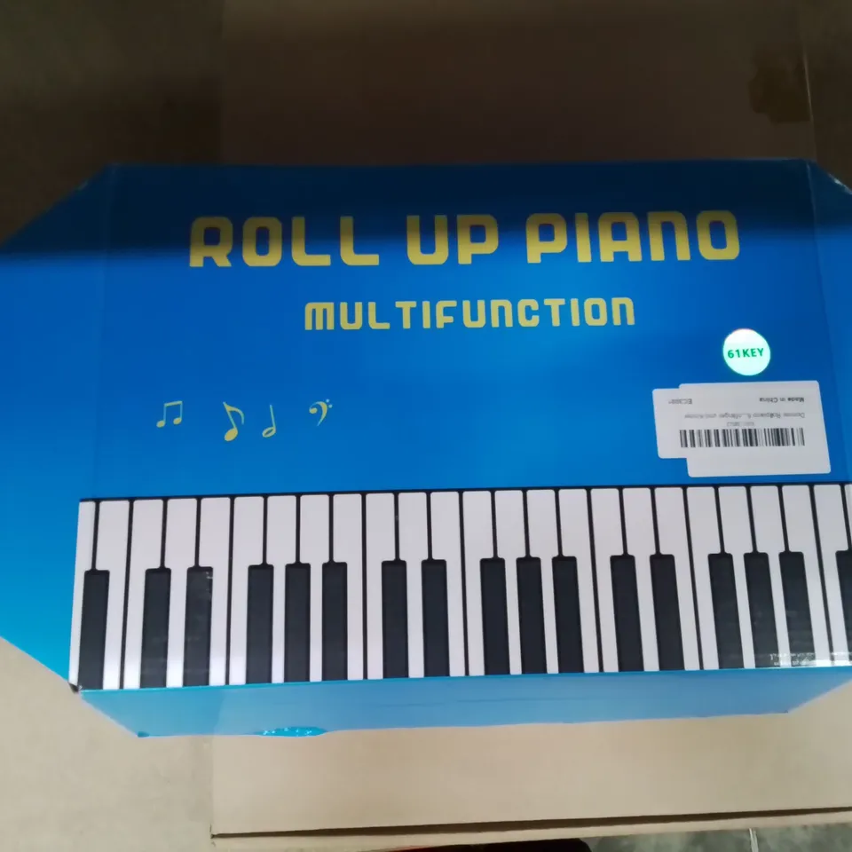 BOXED MULTIFUNCTION SOFT TOUCH ROLL UP PIANO 