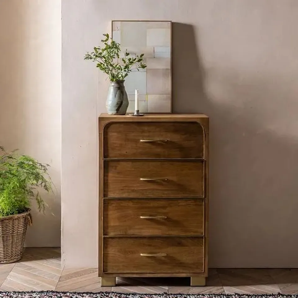 BOXED MIRO TALL CHEST OF DRAWERS