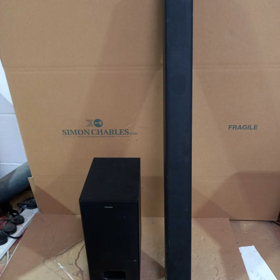 POLAROID BLUETOOTH SOUND BAR WITH SUBWOOFER