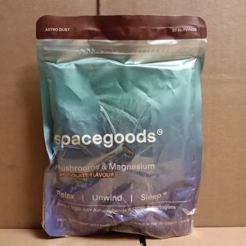SPACEGOODS MUSHROOMS & MAGNESIUM - CHOCOLATE FLAVOUR (240G)