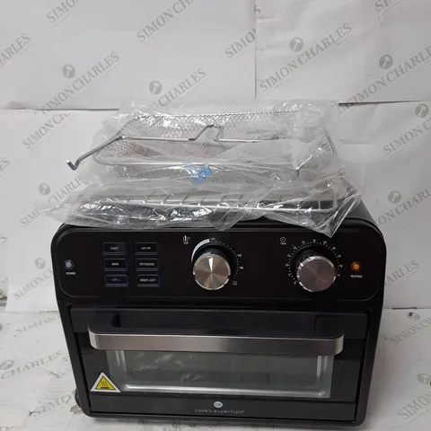 COOK'S ESSENTIAL 21-LITRE AIRFRYER OVEN IN BLACK