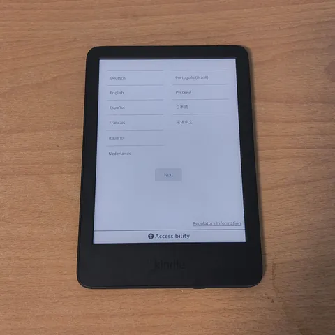 UNBOXED AMAZON KINDLE E-READER IN BLACK - RS23CV