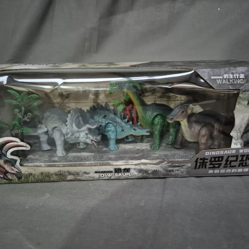 BIONIC WALKING DINOSAUR SET 