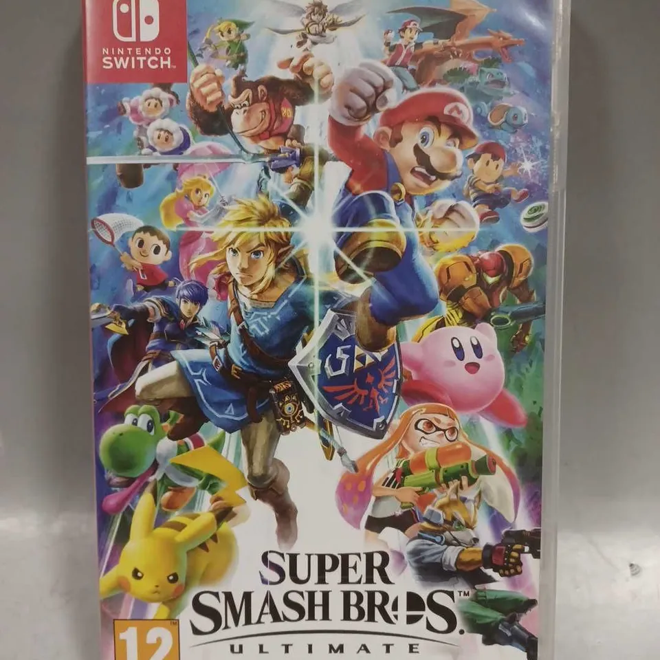 NINTENDO SWITCH SUPER SMASH BROS ULTIMATE GAME 